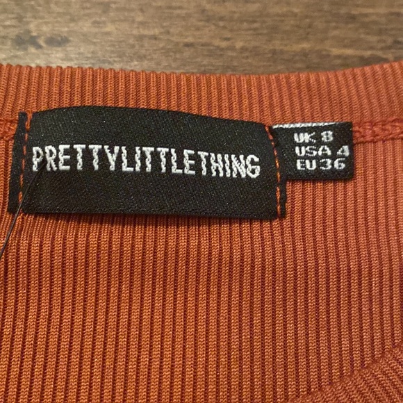 Rust Rib racer neck vest NWT - Picture 7 of 8